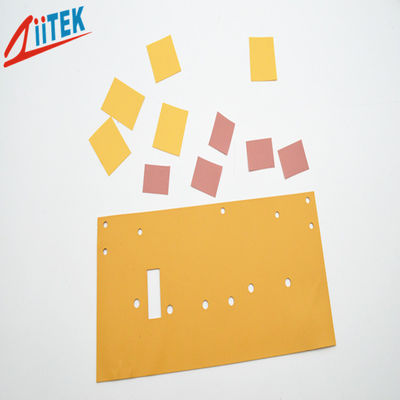 High Voltage Application And Insulation Thermal Silicone Insulation Pad Materials 0.254mmT