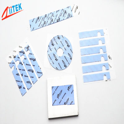 Blue Soft Thermal Gap Filler 4.0 W/MK Silicone Gap Pad -50 To 200℃ For AI Processors AI Servers