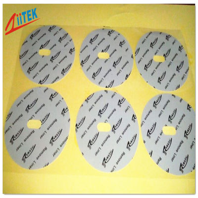 Self-Adhesive Silicone 1mm T Thermal Gap Pad 45 Shore 00 For LED Bulb Lights