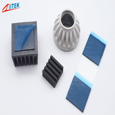 Heat Transfer Thermal Interface Materials Thermal Conductive Silicone Thermal Gap Filler Pad For Pcb