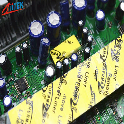TIF4100さまざまな電子工学のための黄色い熱ギャップフィルターの熱絶縁体材料