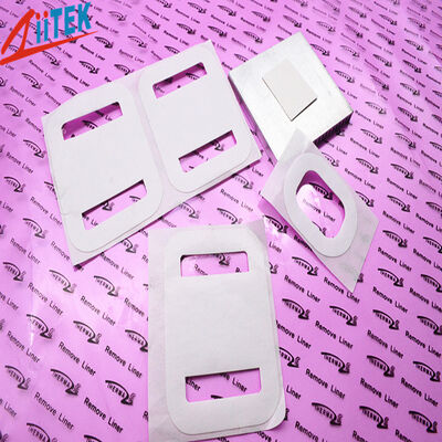 Stable Operation Over A Wide Temperature Range White 0.8W/MK Thermal Conductivity Double-Sided Adhesive Tape For Power Device